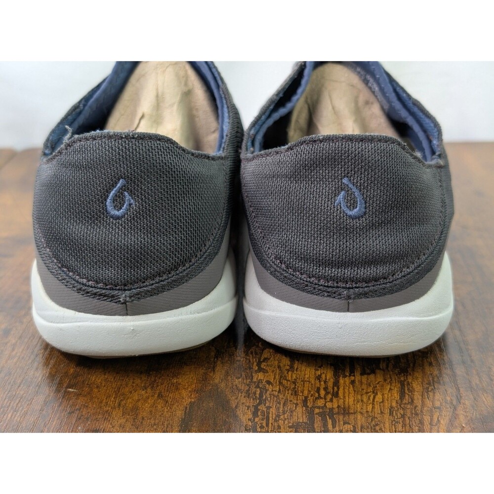 Olukai Men’s Size M9 Moku Pae Slip On Boat Gray EU 42 Sneaker Shoes - Picture 8 of 12